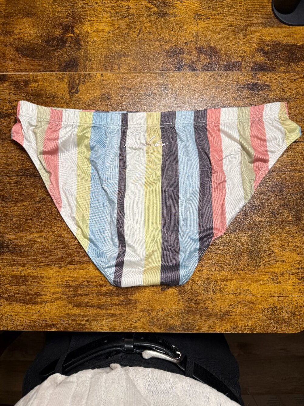 JJ Malibu: Lovesick Briefs - Retro Stripes